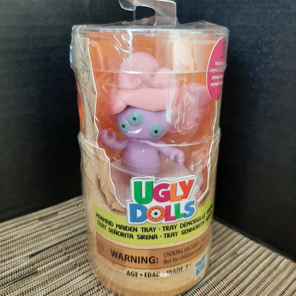Hasbro UglyDolls Mermaid Maiden Tray Mini Figure Collectible - Picture 1 of 7